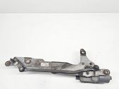 Front wiper linkage and motor