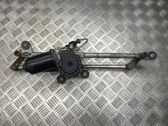 Front wiper linkage and motor