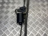 Front wiper linkage and motor