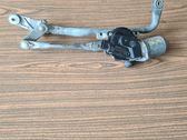 Tringlerie et moteur d'essuie-glace avant