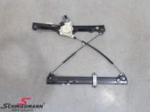 Front door window regulator with motor