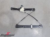 Front door window regulator with motor
