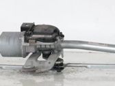 Front wiper linkage and motor