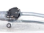 Front wiper linkage and motor