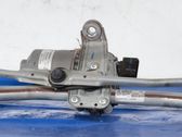Front wiper linkage and motor