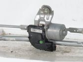 Front wiper linkage and motor