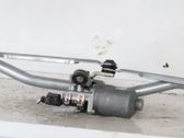 Front wiper linkage and motor