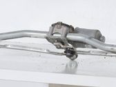 Front wiper linkage and motor