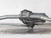 Front wiper linkage and motor