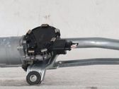 Front wiper linkage and motor
