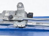 Front wiper linkage and motor