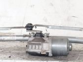 Front wiper linkage and motor