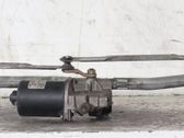 Tringlerie et moteur d'essuie-glace avant
