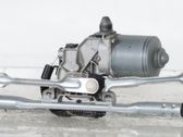 Front wiper linkage and motor