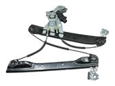 Front door window regulator with motor