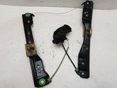 Front window lifting mechanism without motor