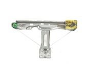 Rear door window regulator with motor