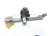 Rear window lifting mechanism without motor