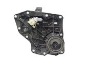 Rear window lifting mechanism without motor