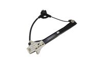 Rear door window regulator with motor