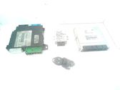 Juego de cerradura y set ECU del motor