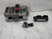 Juego de cerradura y set ECU del motor