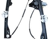Front door window regulator with motor