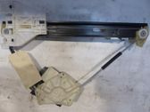 Rear door window regulator with motor