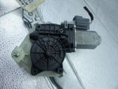 Rear door window regulator with motor