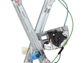 Front door window regulator with motor