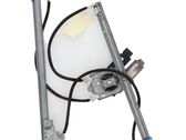 Front door window regulator with motor