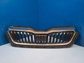Front bumper upper radiator grill