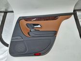 Rear door card panel trim