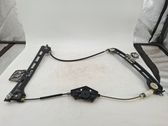 Rear window lifting mechanism without motor