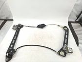 Rear window lifting mechanism without motor
