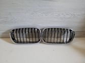 Front bumper upper radiator grill