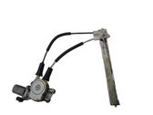Rear door window regulator with motor
