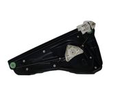 Rear door window regulator with motor
