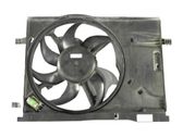 Electric radiator cooling fan