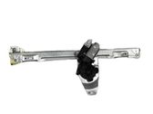 Rear door window regulator with motor