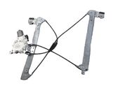Front door window regulator with motor