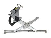 Front door window regulator with motor