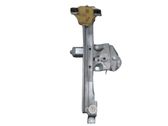 Rear door window regulator with motor