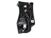 Rear door window regulator with motor