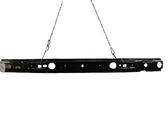 Rear bumper support beam