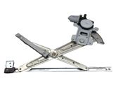 Front door window regulator with motor