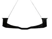 Front bumper support beam