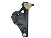Rear door window regulator with motor