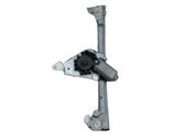 Front door window regulator with motor