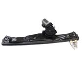 Front door window regulator with motor